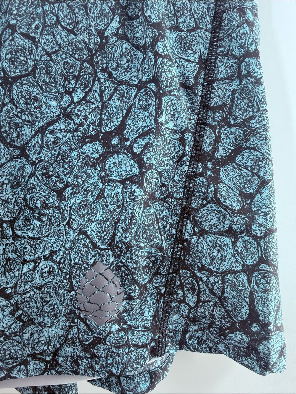 Stio Ultra Lightweight Performance Wear Skort Teal Deep Gray Activewear Size M - Picture 3 of 10